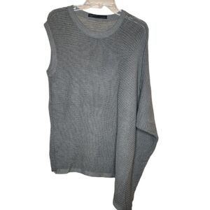 All Saints Asymmetrical Knit Sweater Nwt Size Large
